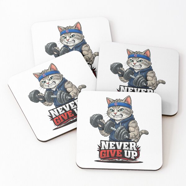 Item preview, Never Give Up – Motivational Quote Shirt designed and sold by ArtsBorn2Create.