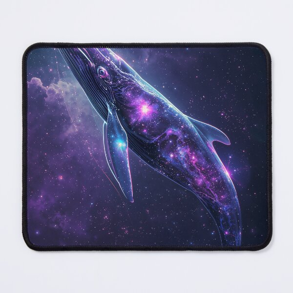 Item preview, Cosmic Whale Nebula Galaxy Inside Surreal Space Art designed and sold by Kynura.
