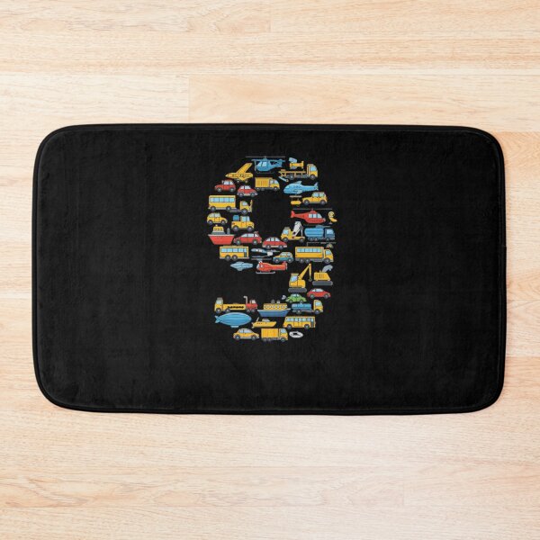 Item preview, 9th Birthday Vehicles Transportation 9 Year Old designed and sold by PopStars1993.