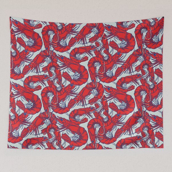 Item preview, Sea of Shrimps  designed and sold by MakitoDesign.