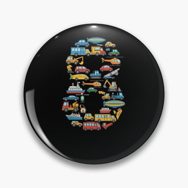 Item preview, 8th Birthday Monster Truck Vehicles 8 Year Old designed and sold by PopStars1993.