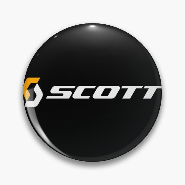 Item preview,  Simple Orange White Scott Bike Logo designed and sold by NBUbiquitous.