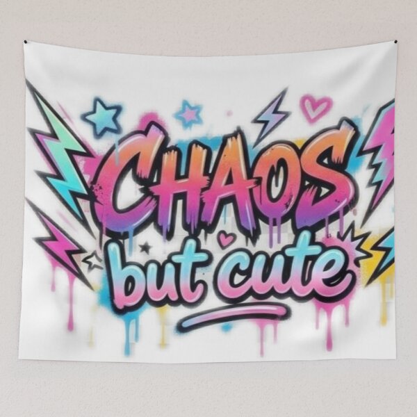 Item preview, Chaos but cute  designed and sold by DoneAndDusted.