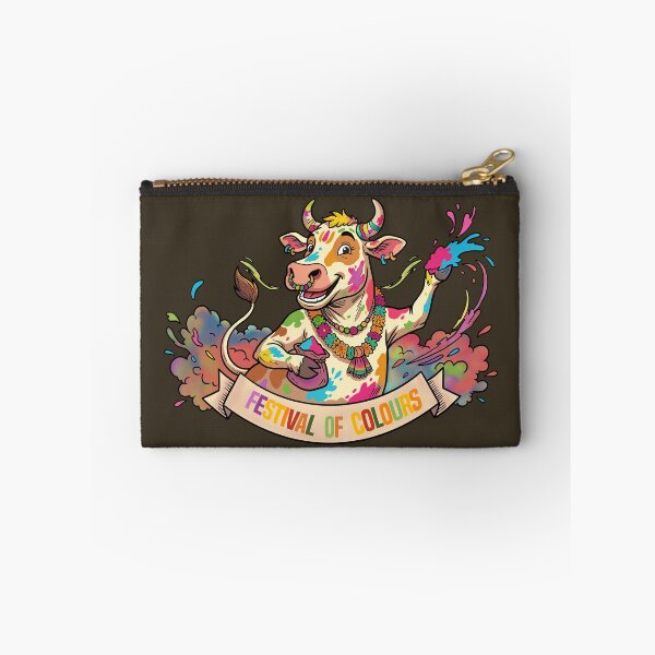 Item preview, Festival of Colours Cow – Happy Holi Splash Party designed and sold by CARPIO Creations.