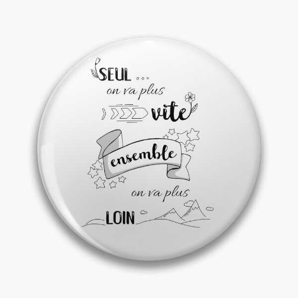 Item preview, Quote: Together (Black Text) designed and sold by GribouillStreet.