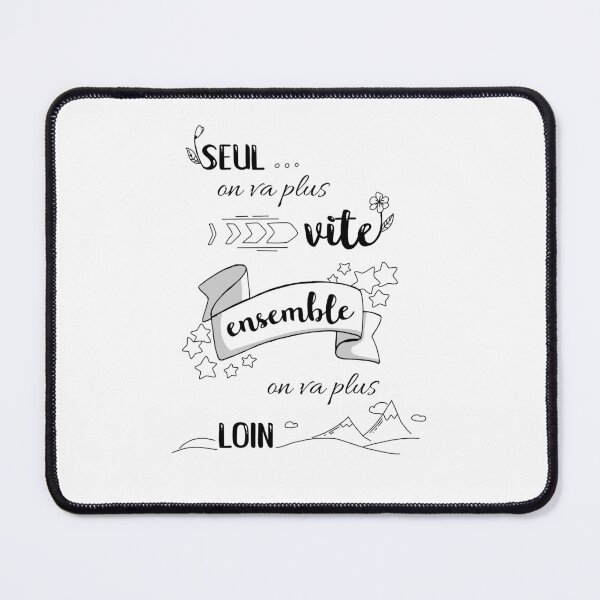 Item preview, Quote: Together (Black Text) designed and sold by GribouillStreet.