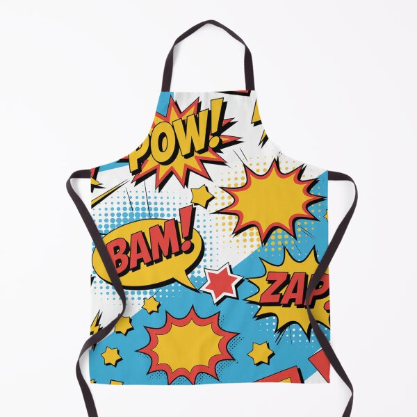 Item preview, Vibrant Comic Book POW BAM ZAP Seamless Pattern designed and sold by Midnight Veil Designs.