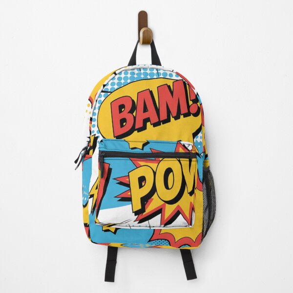 Item preview, Vibrant Comic Book POW BAM ZAP Seamless Pattern designed and sold by Midnight Veil Designs.
