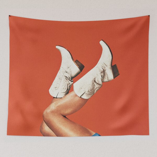 Item preview, These Boots - Burnt Orange designed and sold by Vertigo Artography.