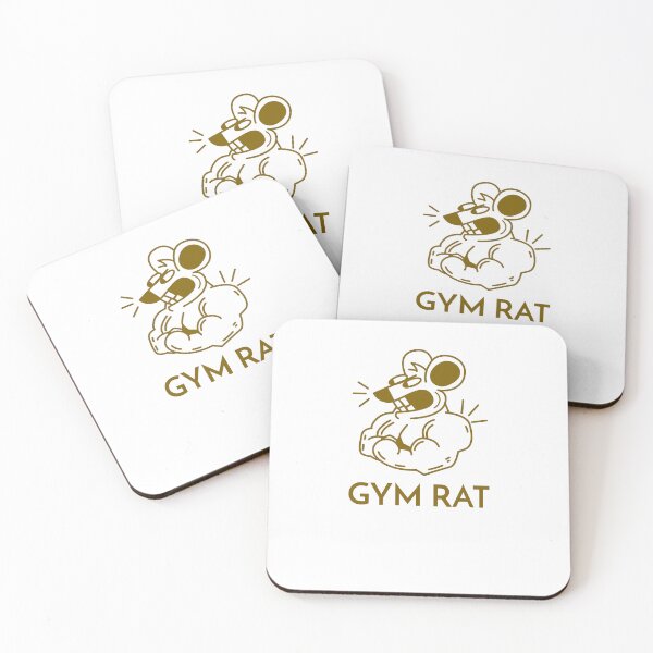 Item preview, Gym Rat -- workout/exercise devotion designed and sold by The Sporty Nerd.