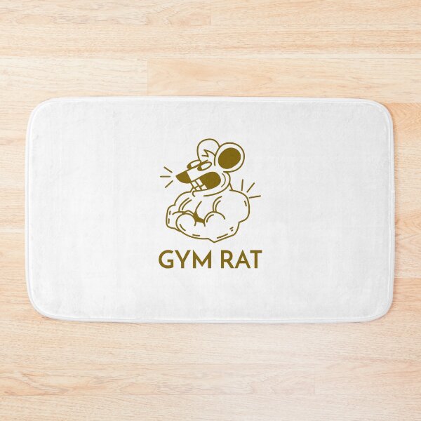 Item preview, Gym Rat -- workout/exercise devotion designed and sold by The Sporty Nerd.