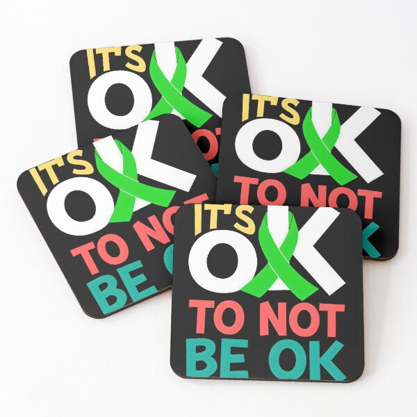 Item preview, It's Ok To Not Be Ok Mental Health Awareness Support designed and sold by StickChic.