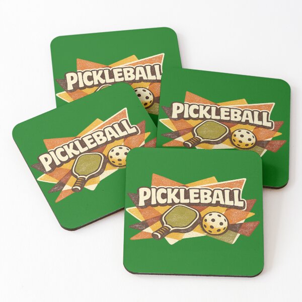 Item preview, Retro Pickleball Shirt – 70s Geometric Paddle Player Gift designed and sold by Pickleball-Gift.