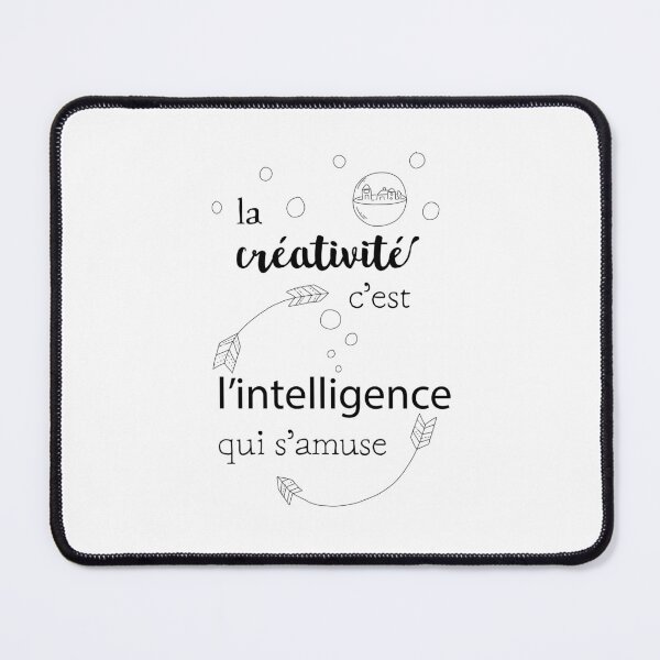 Item preview, Quote: Creativity (Black Text) designed and sold by GribouillStreet.
