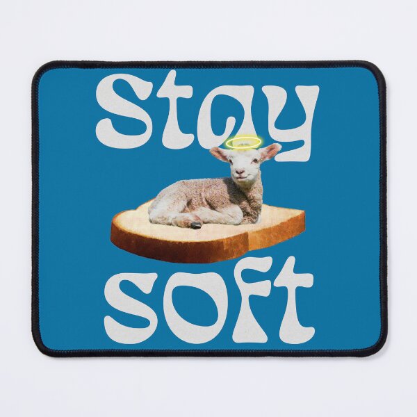 Item preview, Stay soft (lamb on bread) designed and sold by MsGonzalez.