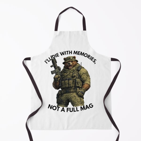 Item preview, I’ll Die With Memories Not a Full Mag Bear designed and sold by BsDrip.