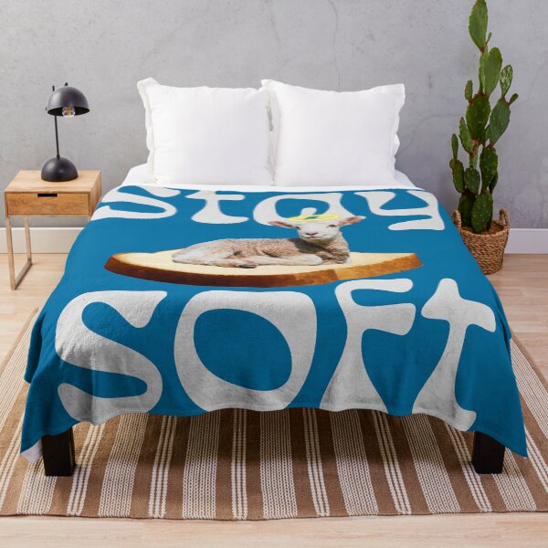 Item preview, Stay soft (lamb on bread) designed and sold by MsGonzalez.