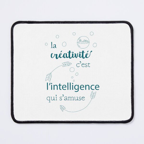 Item preview, Quote: Creativity (Blue Text) designed and sold by GribouillStreet.