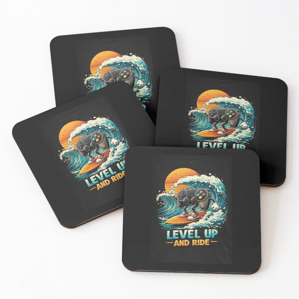 Item preview, Level Up and Ride – Gaming Vibes designed and sold by angeljaiswal.
