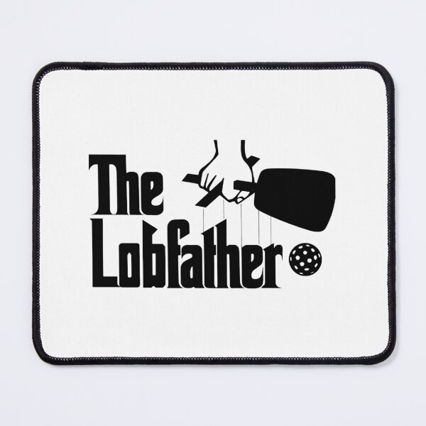 Item preview,  The Pickleball Lobfather - A Fun Black And White Graphic Inspired By The Classic Movie And Lobbing On The Pickleball Court designed and sold by NBUbiquitous.