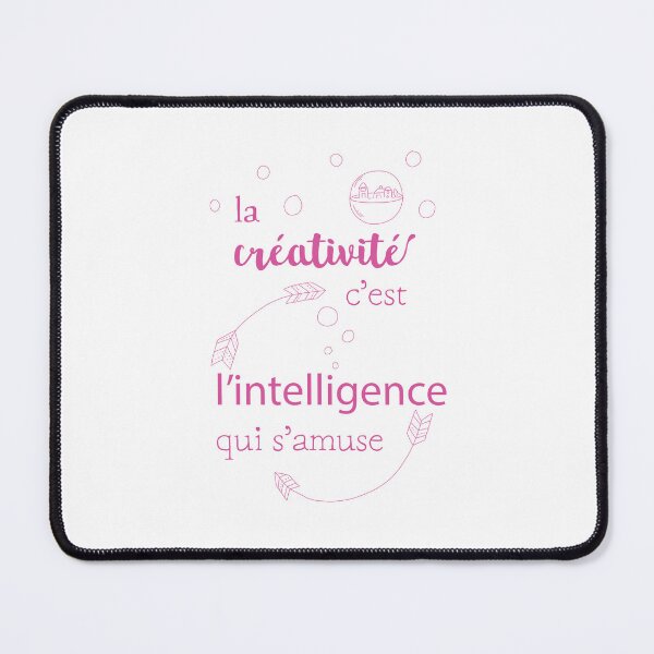Item preview, Quote: creativity (pink text) designed and sold by GribouillStreet.