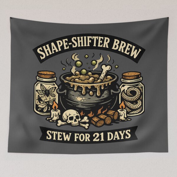 Item preview, Shape Shifter Brew Alchemist Label designed and sold by agearb.