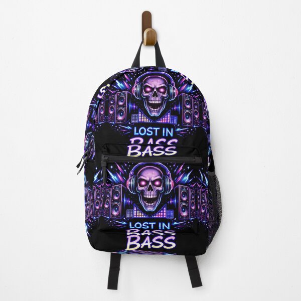 Item preview, Lost in Bass – Basshead DJ Neon Skull Rave designed and sold by leyfinder.