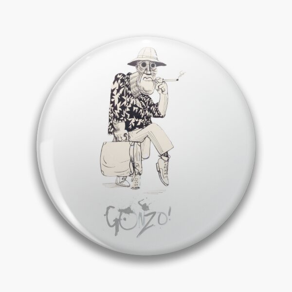 Item preview, Go Gonzo! Hunter S. Thompson by Steadman designed and sold by Rhymes With Designs.