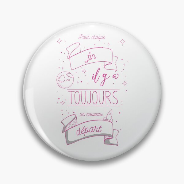Item preview, Quote: Fresh Start (Pink Text) designed and sold by GribouillStreet.