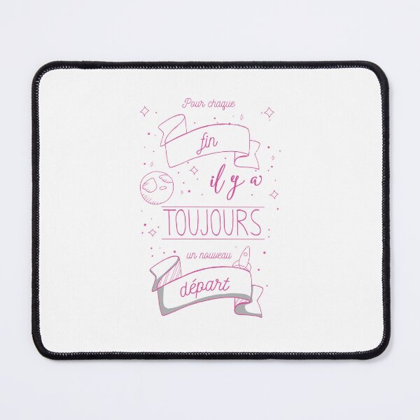 Item preview, Quote: Fresh Start (Pink Text) designed and sold by GribouillStreet.