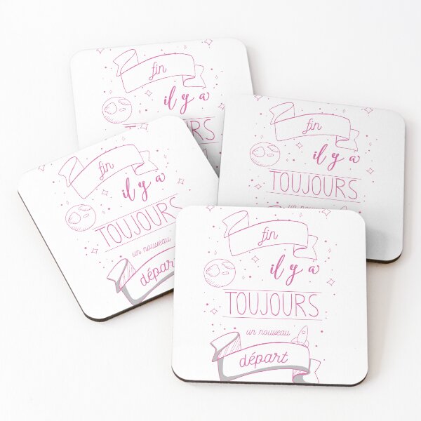 Item preview, Quote: Fresh Start (Pink Text) designed and sold by GribouillStreet.