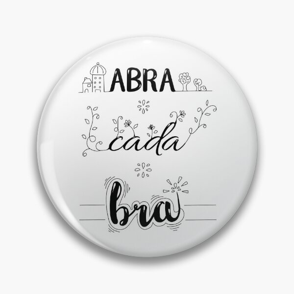 Item preview, Quote: Abracadabra (black text) designed and sold by GribouillStreet.