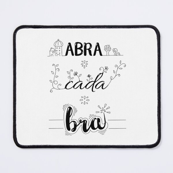 Item preview, Quote: Abracadabra (black text) designed and sold by GribouillStreet.