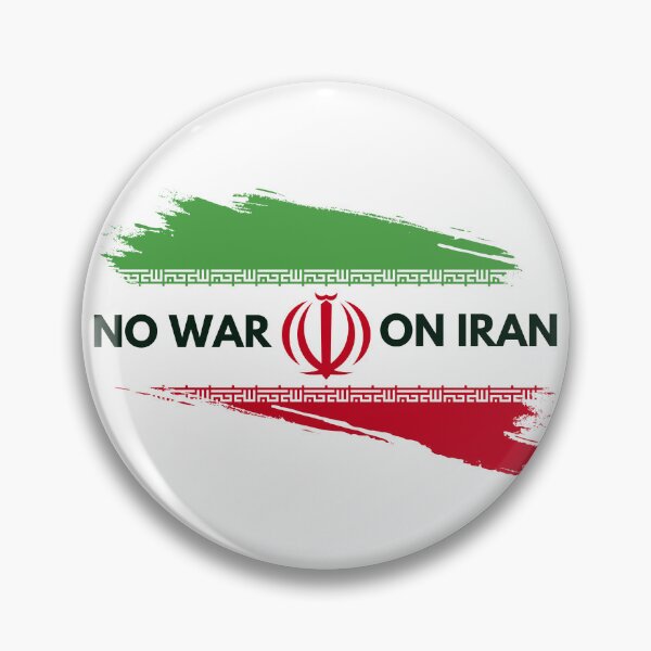 Item preview,  No War With Iran - Anti War Message - No Conflict With Iran designed and sold by Freedesign-home.