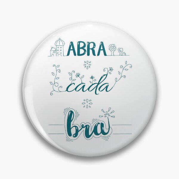 Item preview, Quote: Abracadabra (blue text) designed and sold by GribouillStreet.