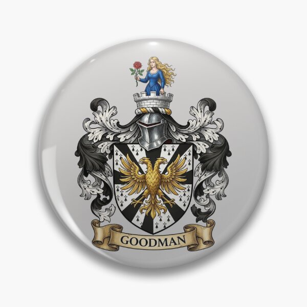 Item preview, The Goodman Family Coat of Arms designed and sold by BagTown Clans.