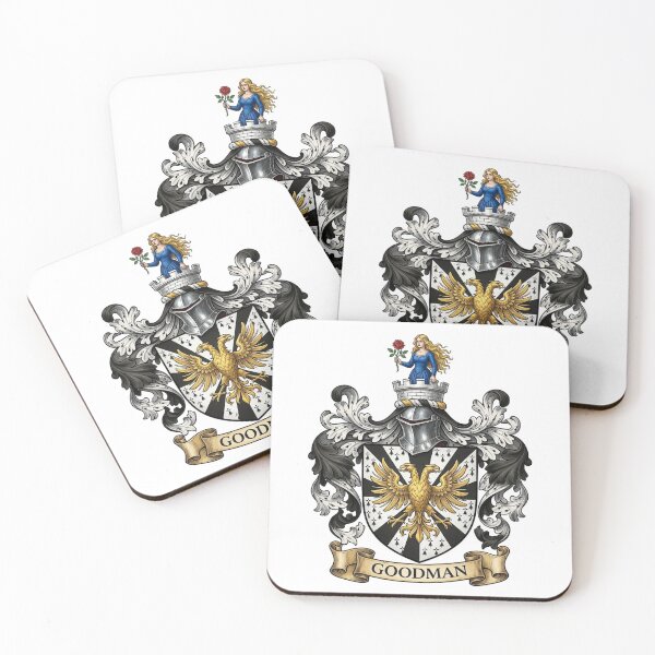 Item preview, The Goodman Family Coat of Arms designed and sold by BagTown Clans.