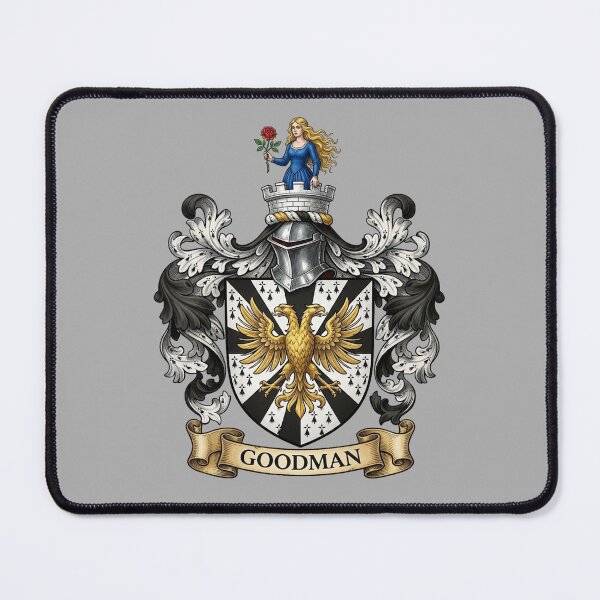 Item preview, The Goodman Family Coat of Arms designed and sold by BagTown Clans.