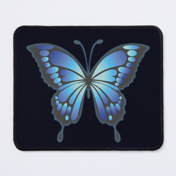 Item preview, Glowing Blue Butterfly designed and sold by xWiseGirl.