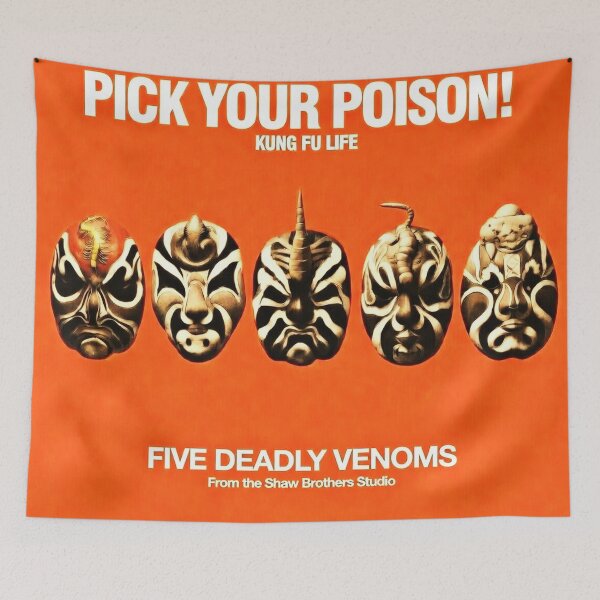 Item preview, FIVE VENOMS designed and sold by MovieMayhem.