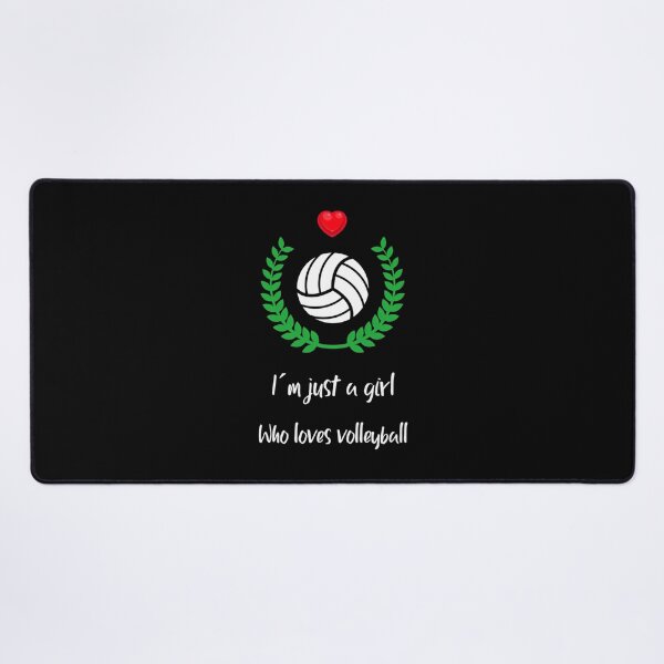 Item preview, Im Just A Girl Who Loves Volleyball designed and sold by hnryglen.