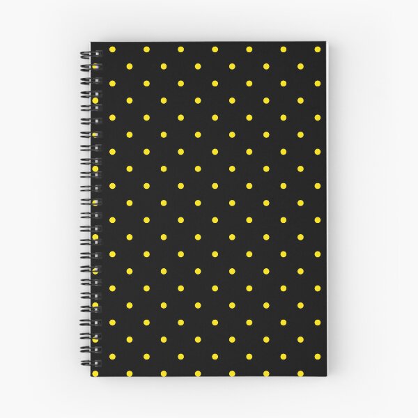 Item preview, Vivid Yellow Small Polka Dot On Black designed and sold by POLKAIWERX.