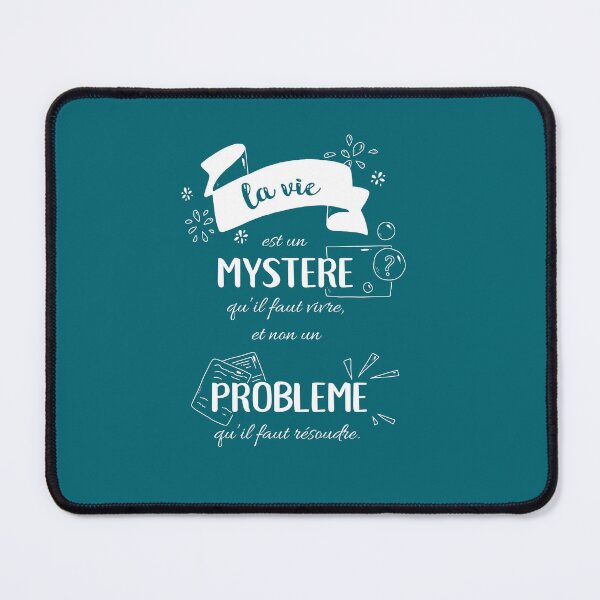 Item preview, Quote: Life is a mystery designed and sold by GribouillStreet.