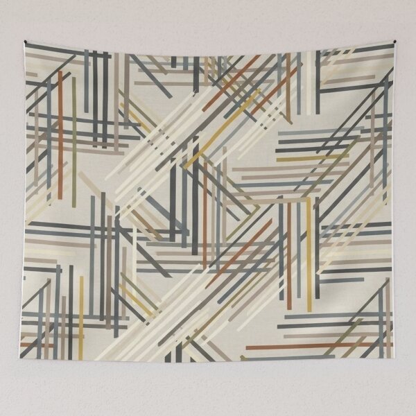 Item preview, Neutral Color Pattern Lines designed and sold by HeyyItsNikki.