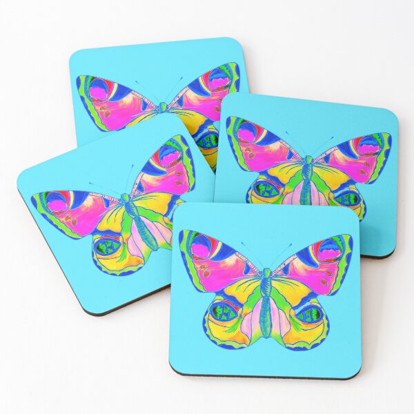 Item preview, A Butterfly's Gaze (neon glow.) designed and sold by AHappyTurtle.