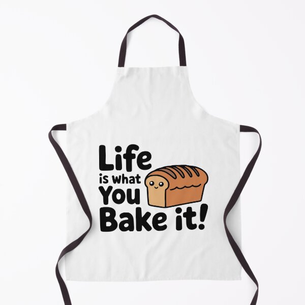 Item preview, Life is What You Bake It! Cute Kawaii Bread Loaf designed and sold by PMCreative.