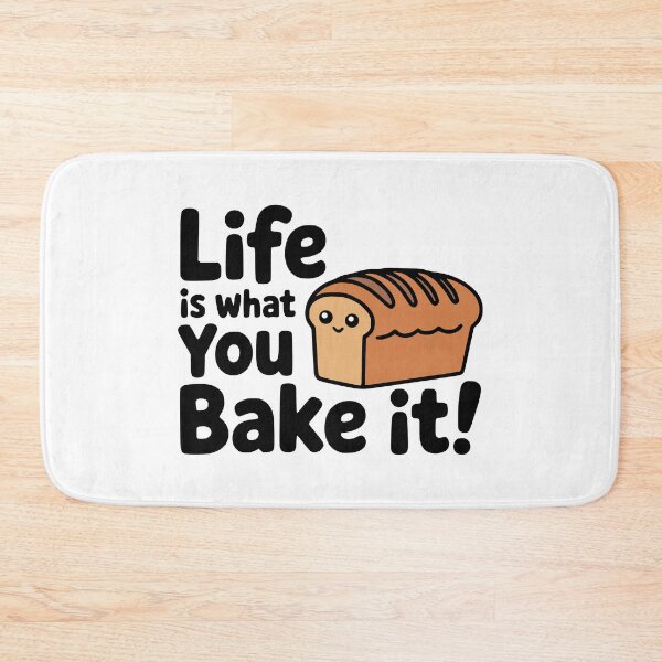 Item preview, Life is What You Bake It! Cute Kawaii Bread Loaf designed and sold by PMCreative.