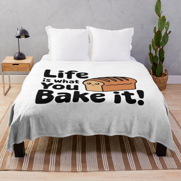 Item preview, Life is What You Bake It! Cute Kawaii Bread Loaf designed and sold by PMCreative.