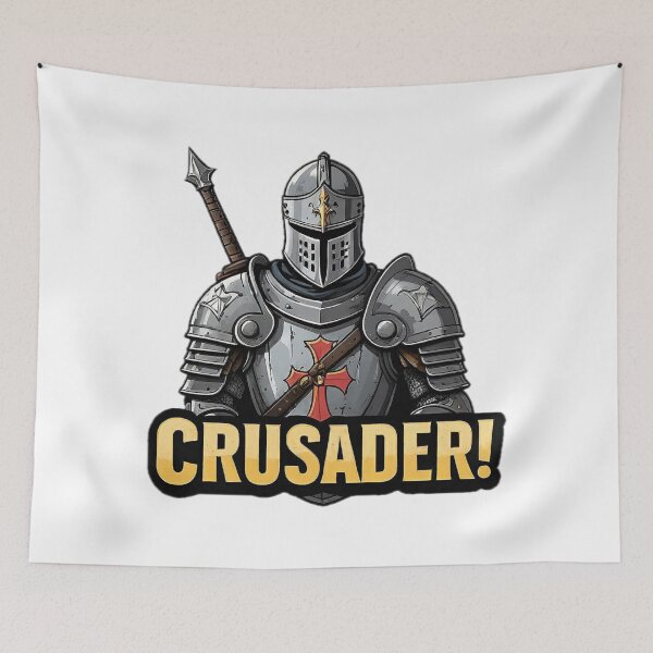 Item preview, CRUSADER knight. designed and sold by Giulivo Store Graphic.