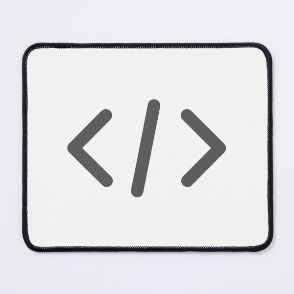 Item preview, Minimal Code Symbol – Programmer Slash Brackets Design designed and sold by Artsy Corner.